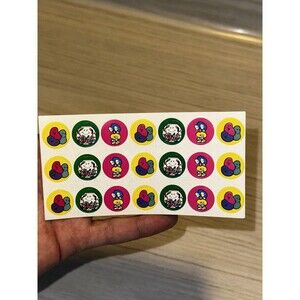 Scratch & Sniff Stickers Vintage 90s Jelly Beans Rare HTF